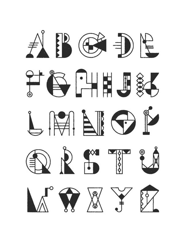 Typo Tuesday: Bauhaus Typeface